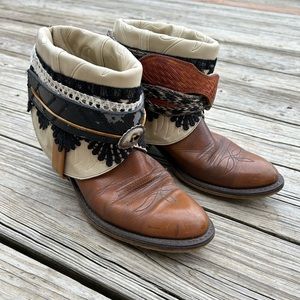 Vintage handmade Gypsy Boots